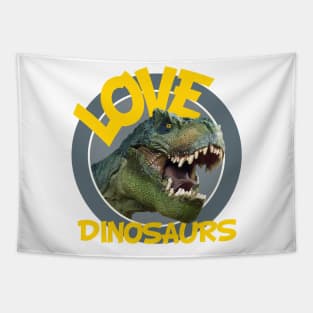 Love Dinosaurs Tapestry