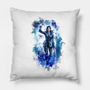 Tomb Raider Painting Pillow