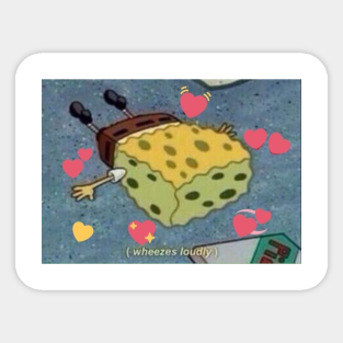 Spongebob Meme Stickers Teepublic