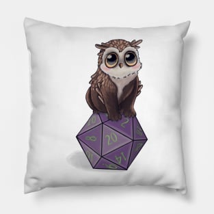 Cute baby owl bear Pillow