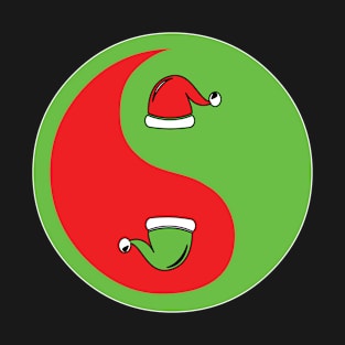 Christmas Yin-Yang 4 T-Shirt