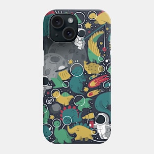 Space Dinosaur Phone Case