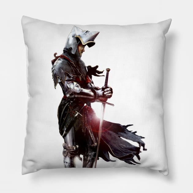 The Black Prince Pillow by flipation