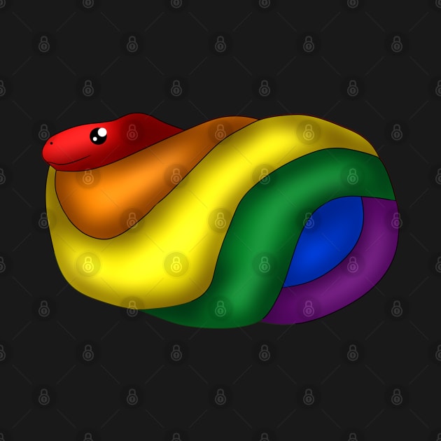 Rainbow Snake by TheQueerPotato