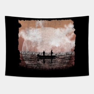 Night Fishing - Tapestry