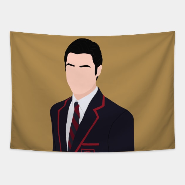 Glee Baine Anderson Digital Art Tapestry by senaeksi