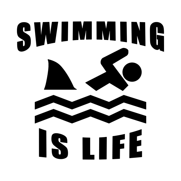 Swimming Is Life by Mamon