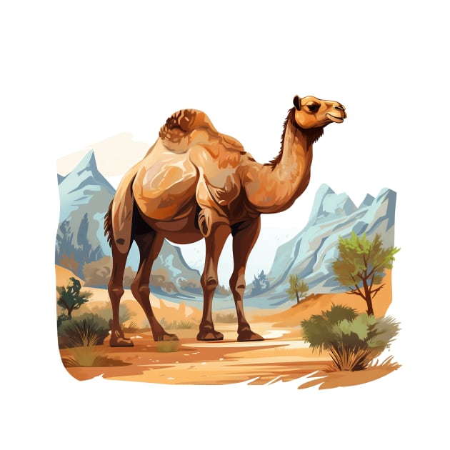 Desert Camel by zooleisurelife