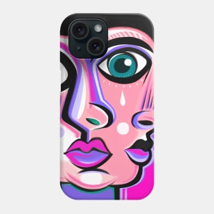 Many faces Phone Case