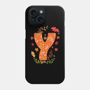 Letter Y Monogram Phone Case