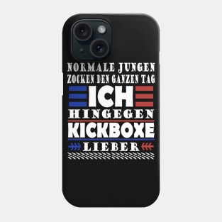 Kickboxen Boxring Knock‘out Sport Männer Phone Case