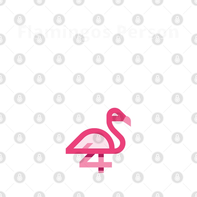 Flamingos Person - Flamingos by PsyCave