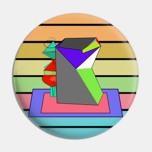 Superhero Pin