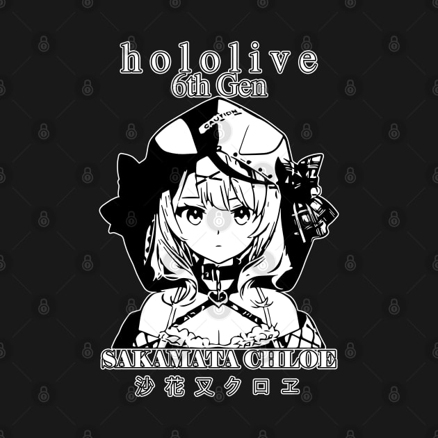 Sakamata Chloe Hololive 6th Gen by TonaPlancarte