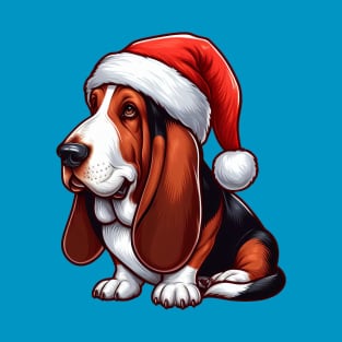 Basset Hound The Santa Claus T-Shirt