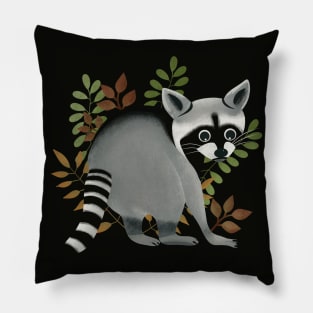 Cute raccoon Pillow