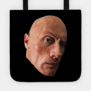 The Rock Eyebrow Raise Face Meme Tote