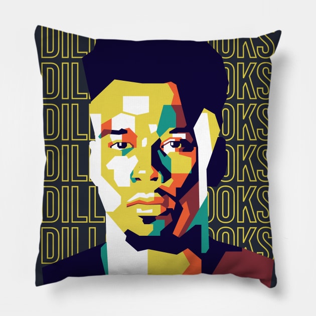 Dillon Brooks On WPAP Pillow by pentaShop