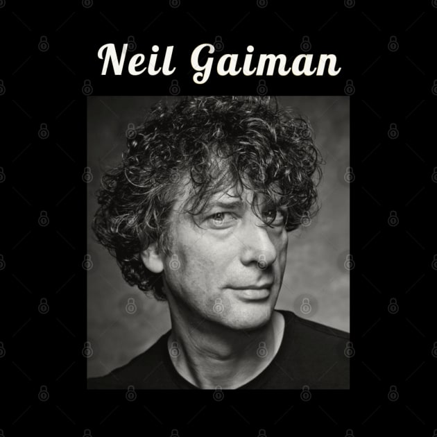 Neil Gaiman / 1960 by DirtyChais