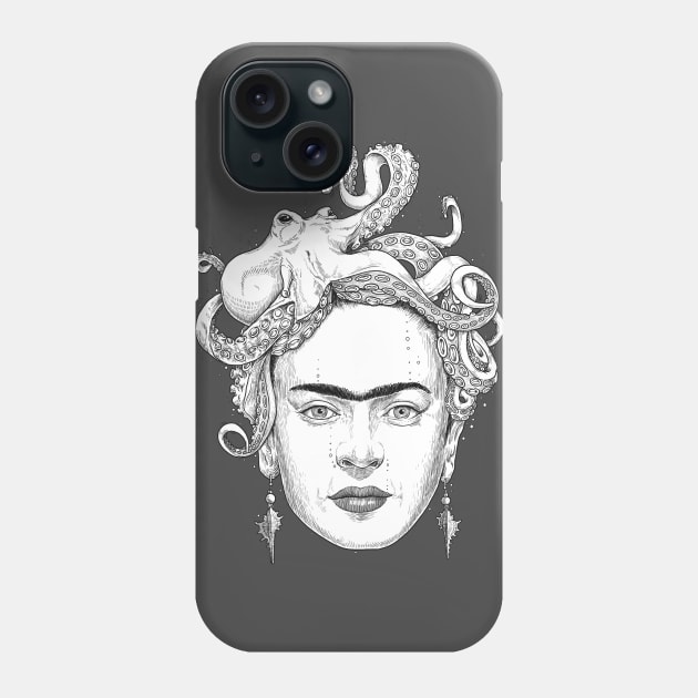 Frida Kahlo Phone Case by NikKor