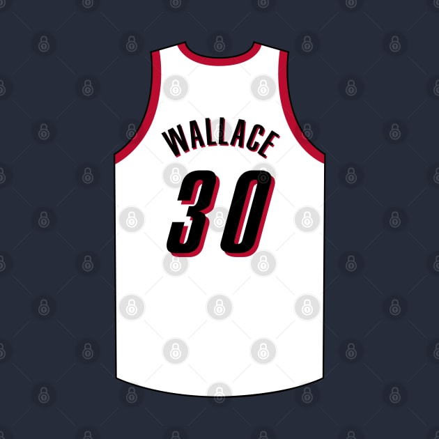 Rasheed Wallace Portland Jersey Qiangy by qiangdade