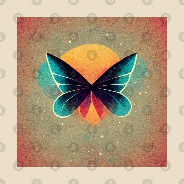 Cosmic Flutter by Retro Travel Design