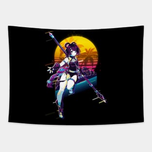 Xiangling Genshin impact Tapestry