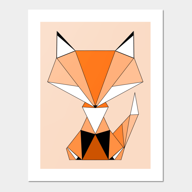 Geometric Fox - Geometric Animal - Posters and Art Prints | TeePublic Geometric Fox - Geometric Animal - Posters and Art Prints | TeePublic