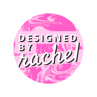 Designed by Rachel Official logo T-Shirt