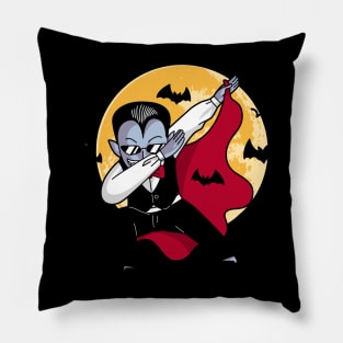 Halloween Dab Funny Dabbing Vampire Pillow