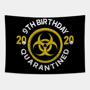 9Th Birthday 2020 Quarantined Graduation Tapestry