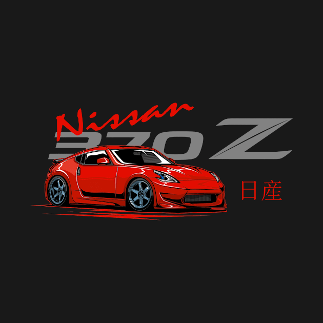 Nissan 370z, JDM Car by T-JD