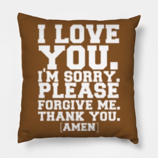 AMEN (Ho'oponopono) Pillow