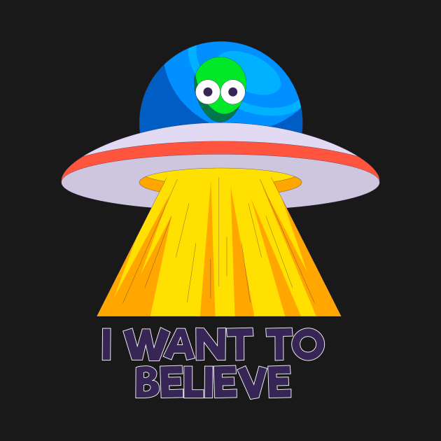 I want to believe-ufo by Frispa