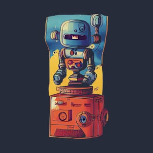 Pt.vii– Probably The Worlds Greatest Ever Robot Art T-Shirt