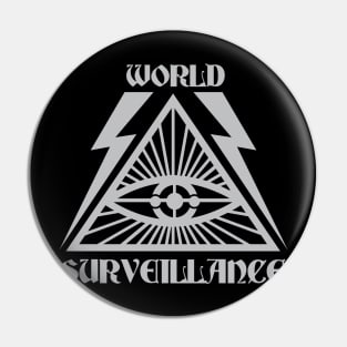 World Surveillance Pin