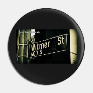 Witmer Street, Los Angeles, California by Mistah Wilson Pin