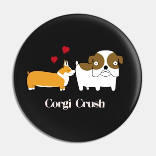 Corgi Crush Pin