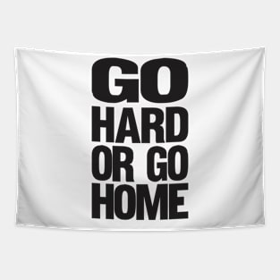 Go Hard Or Go Home - Basketball Shirt Tapestry