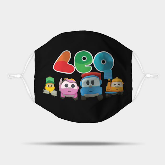 Leo The Truck And Friends Lifty Scopp Lea Leo The Truck Mask Teepublic