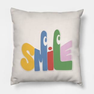 Colourful Smile Pillow