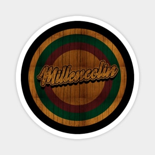 Circle Retro Millencolin Magnet