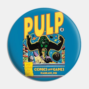 PULP Science Monster Pin