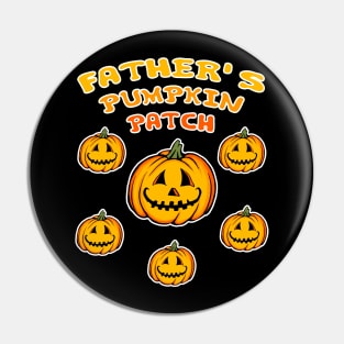 Father's Pumpkin Patch Pin