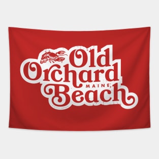 Vintage Old Orchard Beach Maine Lobster Tapestry