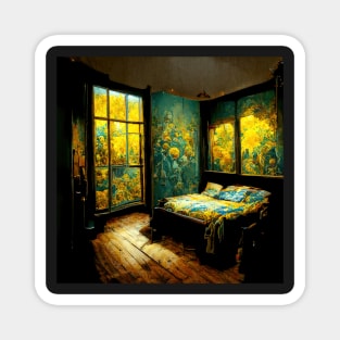 Illustrations inspired by Vincent van Gogh Magnet