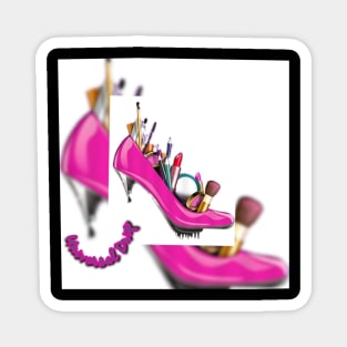 Universal Drip Pink High Heel Magnet