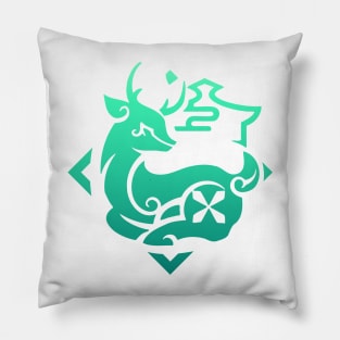 Genshin Impact Heizou Emblem Pillow