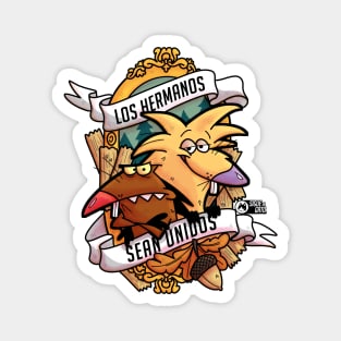 the angry beavers Magnet