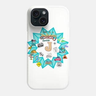 life is a journey Phone Case